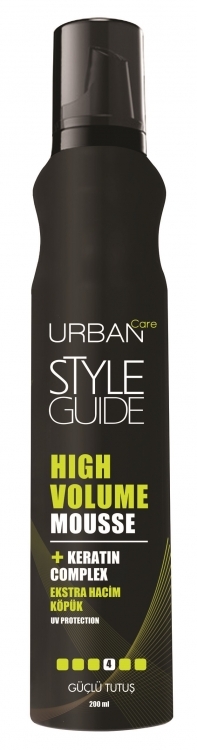 Urban Care Style Guide Highume Mousse Köpük